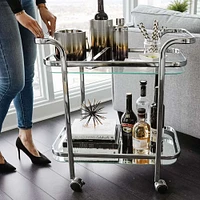 Serena Bar Cart - Black