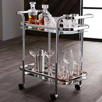 Serena Bar Cart - Gold