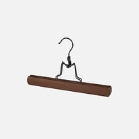 Set of 2 Dark Wood Hanger