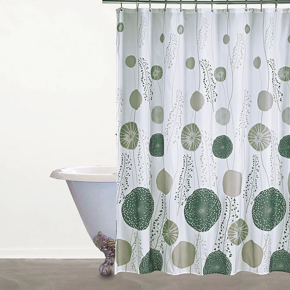 Cirque Fabric Shower Curtain