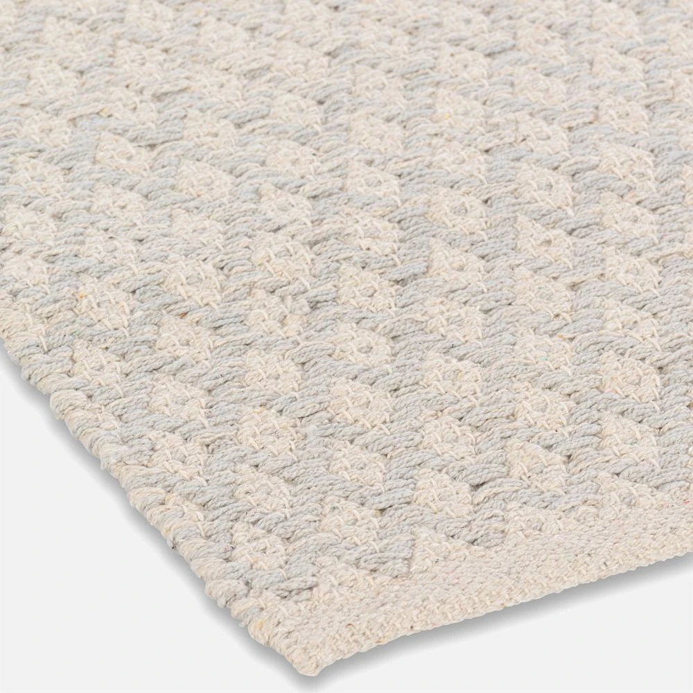 Cotton Casuals Shuttle Weave Rug - Taupe