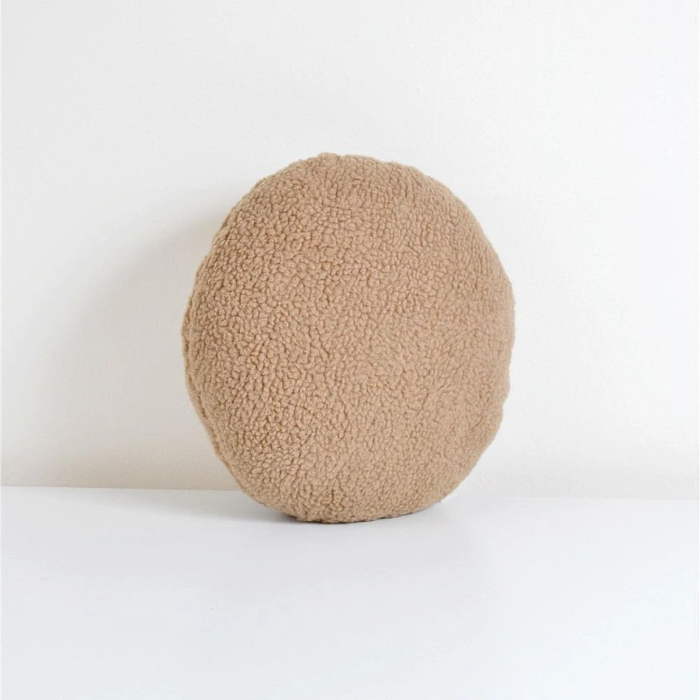 Round Pillow - Brown