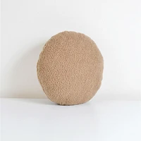 Round Pillow - Brown