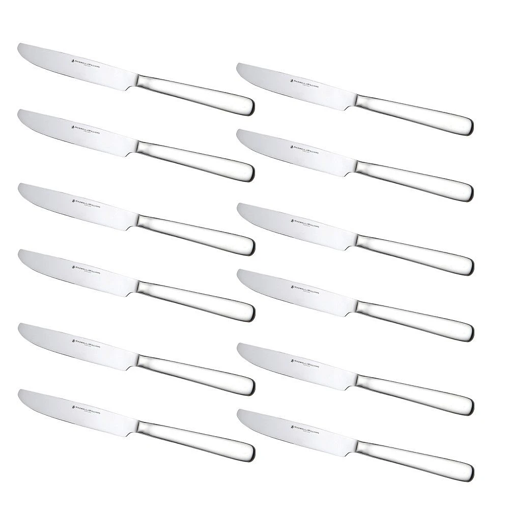 Set of 12 Madison Table Knives by Maxwell & Williams