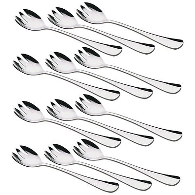 Set of 12 Madison Salad Serving Forks by Maxwell & Williams