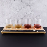 Tasting Flight Board Set by Cuisivin