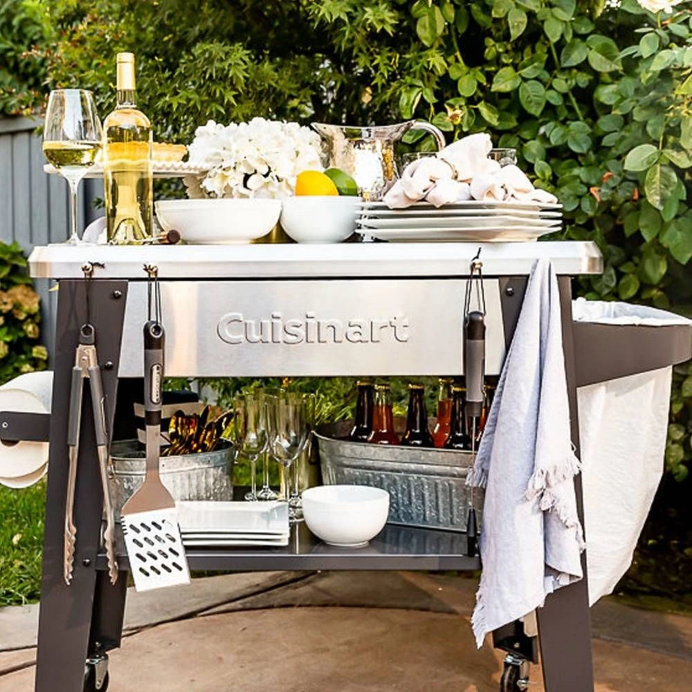 Cuisinart Outdoor Stainless Steel Prep Table