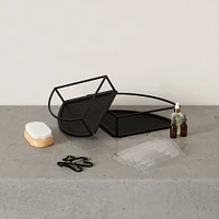 Cubiko Set of 2 Corner Shower Bins