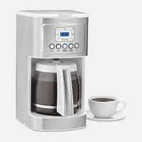 Cuisinart PerfecTemp 14-Cup White & Stainless Steel Programmable Coffee Maker