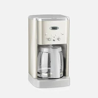 Cuisinart Cafetière programmable de 12 tasses en perle et acier inoxydable