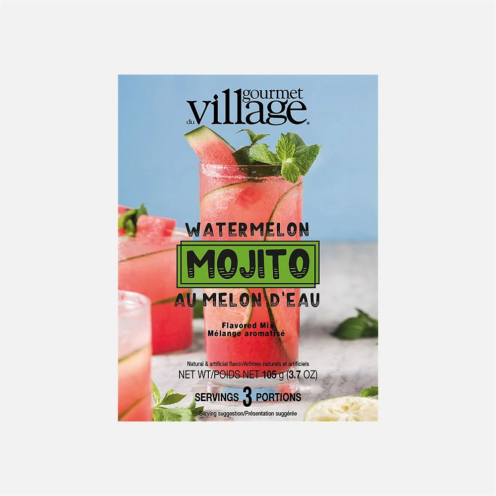 Boite à boisson mélange mojito pastèque par Gourmet du Village