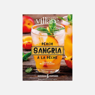 Sangria Peach Flavor Mix Box by Gourmet du Village