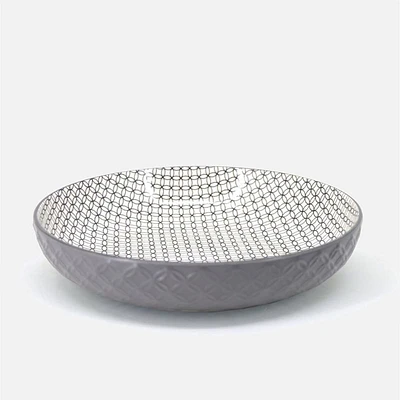 Shallow Textured Bowl by BIA