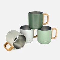 Café Culture Dolce Vita Double Walled Mug - Sage Green