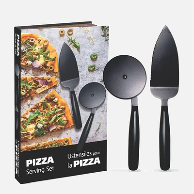 Natural Living Ensemble d'ustensiles pour pizza