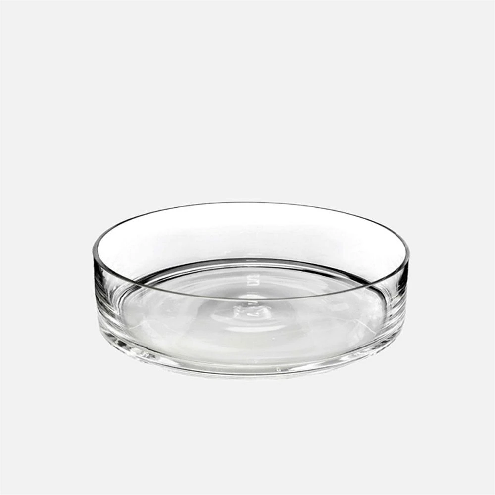 Shallow Glass Bowl by Natural Living