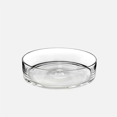 Shallow Glass Bowl by Natural Living