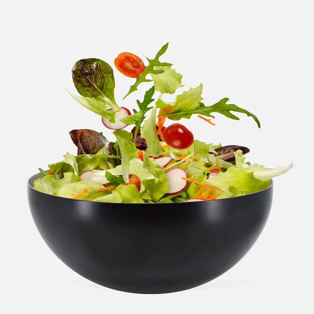 Black Salad Bowl by Natural Living