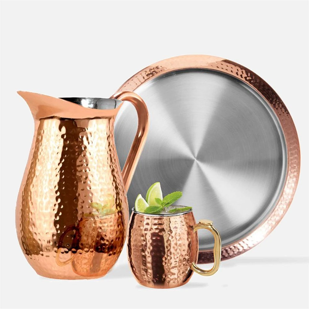 Ensemble de 2 tasses de bar à Moscow Mule par OGGI Bar -  530 ml