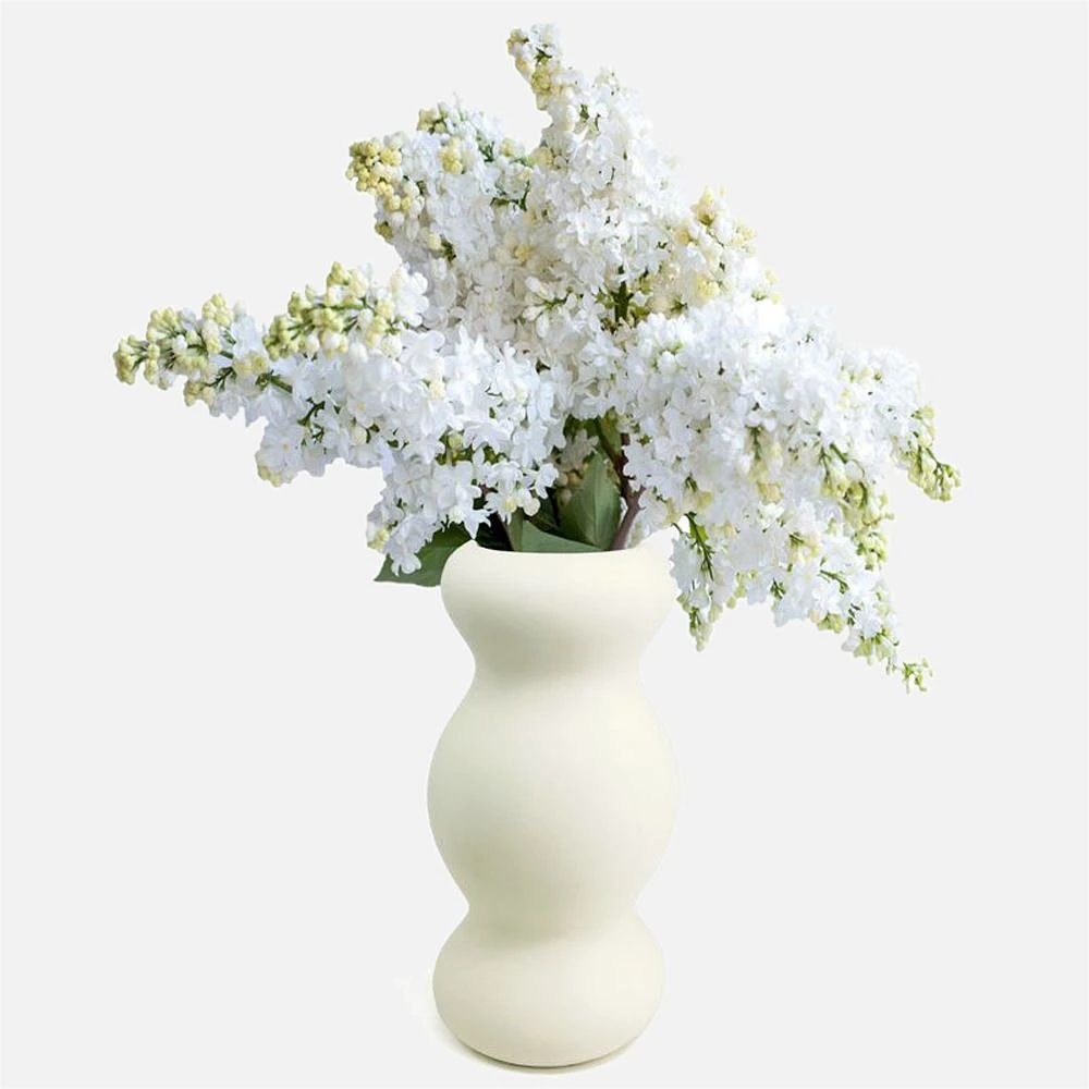 Bubble Vase soft white by Natural Living