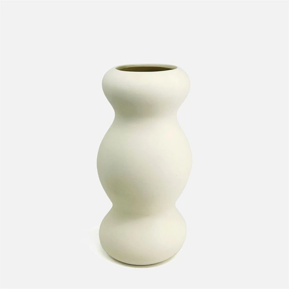 Vase à bulles blanc doux par Natural Living