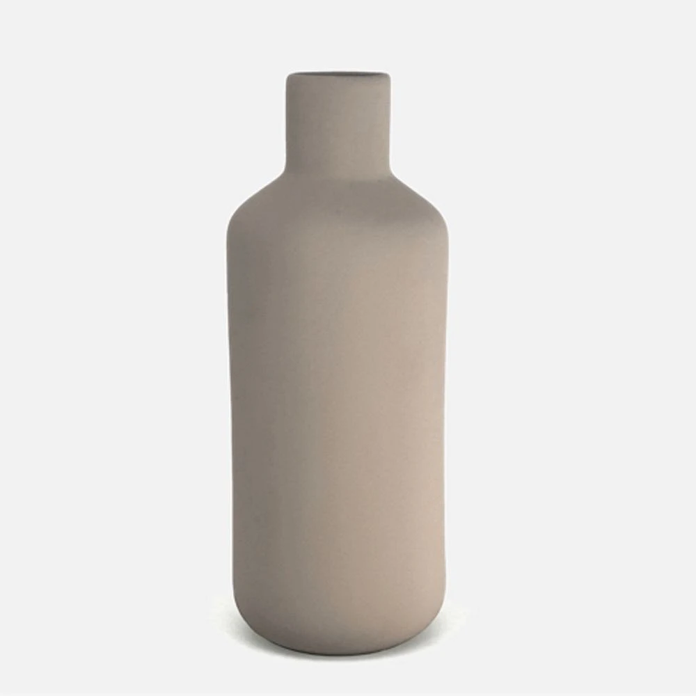 Natural Living Bottle Vase - 17cm 