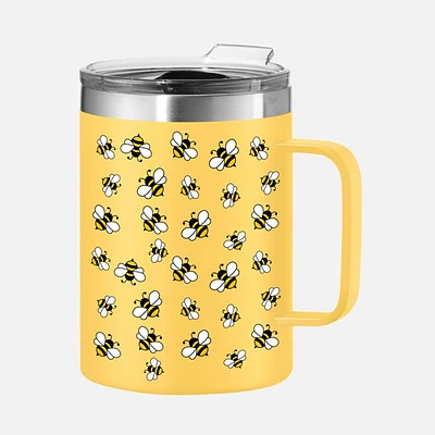 Oggi Worker Bees Insulated Mug - 420ml