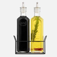 Kilner Set of 2 Oil & Vinegar Bottle - 600ml 