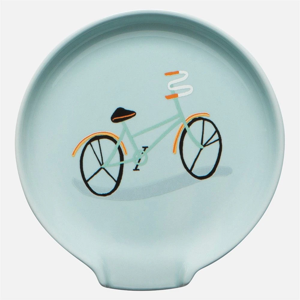 Blue Ride-On Spoon Rest