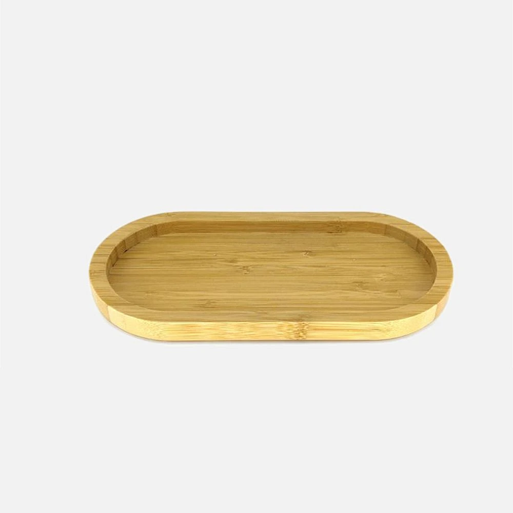 Plat oval petit en bambou par Natural Living