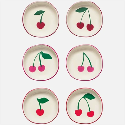 Very Cherry Pinch Assorted Bowls, Set of 6