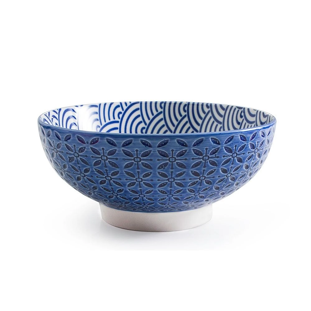 Aster Blue Serving Bowl 18.5cm by BIA