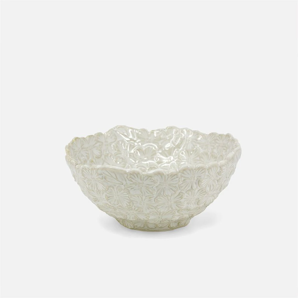 Bouquet White Bowl by BIA