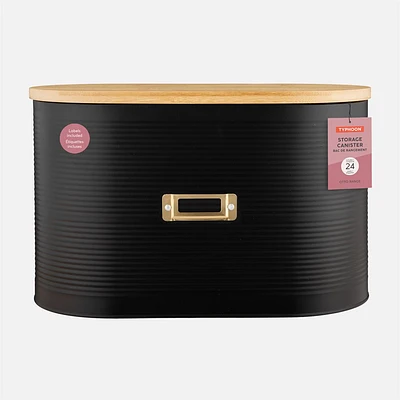 Typhoon Bread Bin - Black 