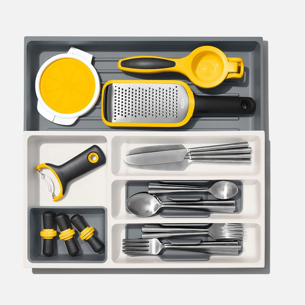 OXO Expandable Utensil Drawer Organizer