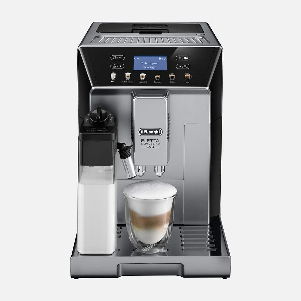 De'Longhi Eletta Evo Fully Automatic Espresso & Cappuccino Machine - Silver