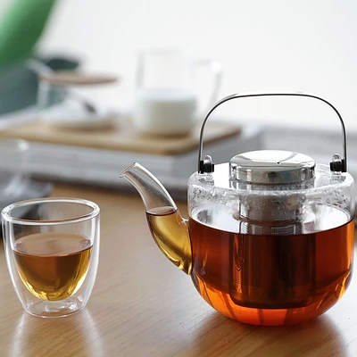 Bjorn Clear Teapot by Viva