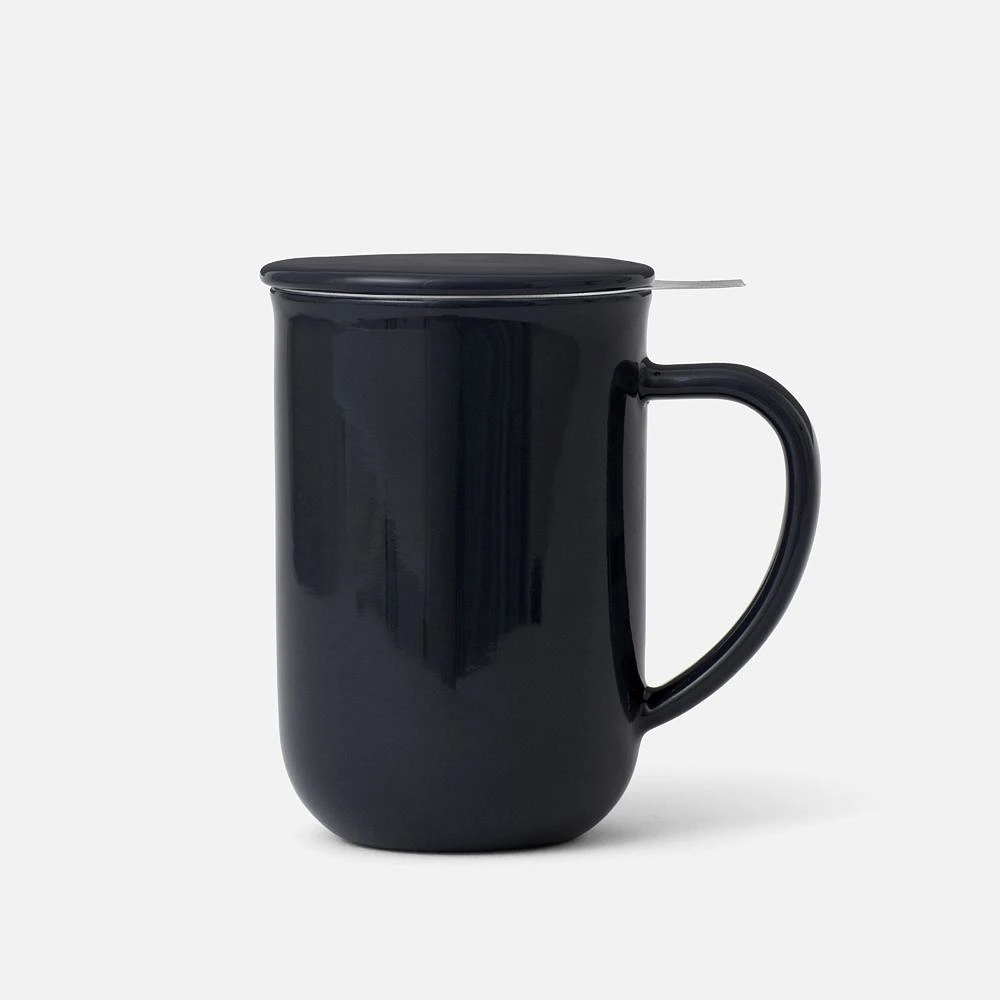 Tasse à thé noire « Minima Balance » par Viva