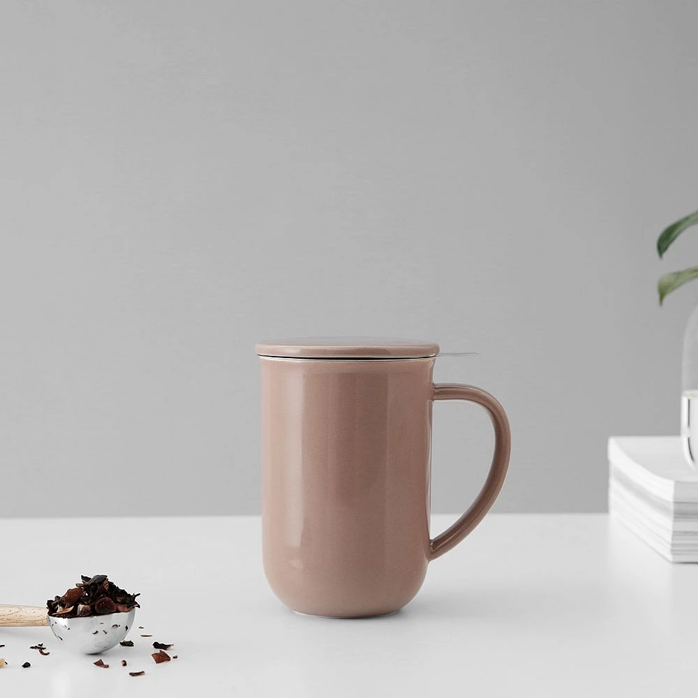 Tasse à thé brune « Minima Balance » par Viva