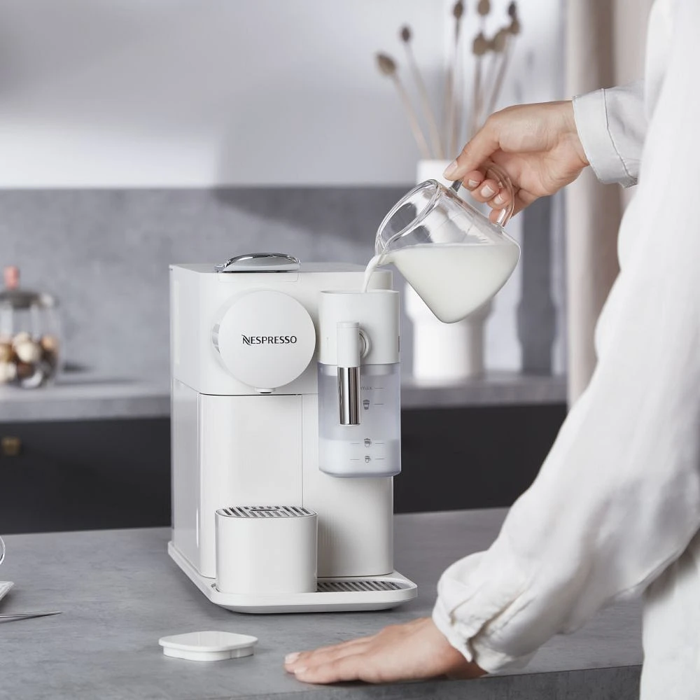 Nespresso® Lattissima One Espresso Capsule Machine by De'Longhi - Porcelain White