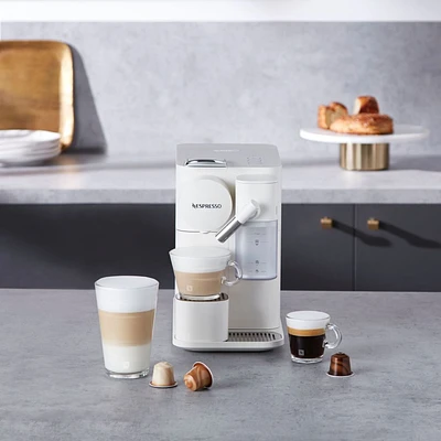 Nespresso® Lattissima One Espresso Capsule Machine by De'Longhi - Porcelain White