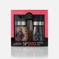 Himalayan Salt and Peppercorn Classic Duo Set by Urban Gourmet 