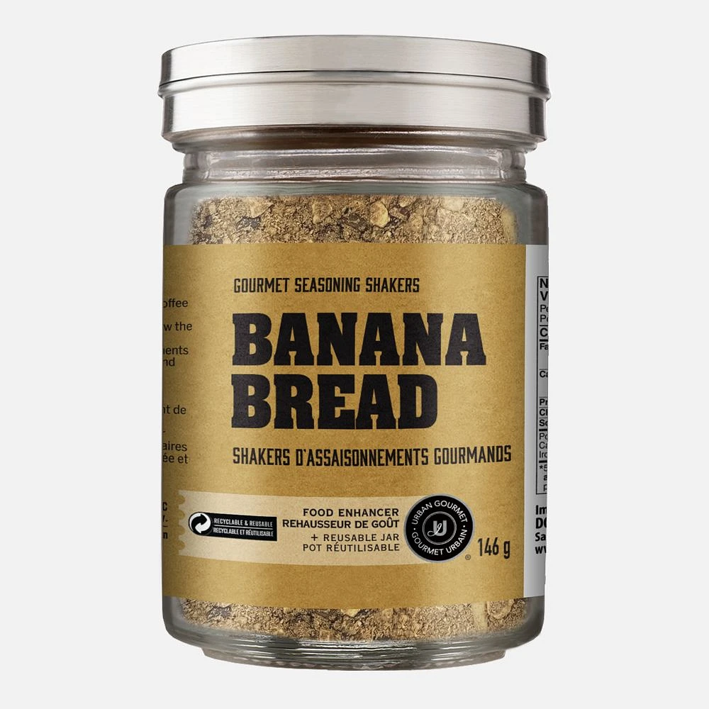 Gourmet Seasoning Shaker - Banana Bread