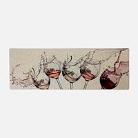 Wine Glasses Doormat