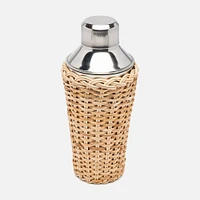 Rattan Cocktail Shaker by David Shaw