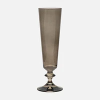 Bella Chelsea Grey Champagne Flutes by Bohemia