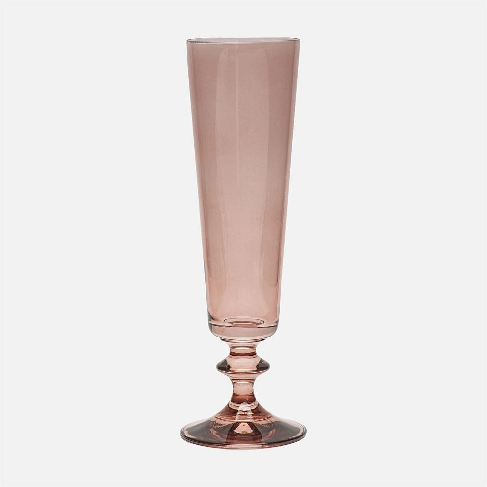 Bella SunSet Rose Champagne Flute by Bohemia