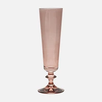 Bella SunSet Rose Champagne Flute by Bohemia