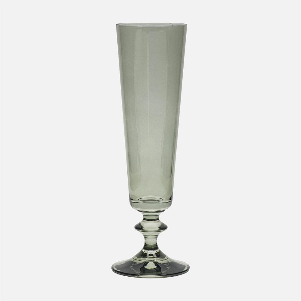 Bella Laurel Mist Champagne Flute by Bohemia