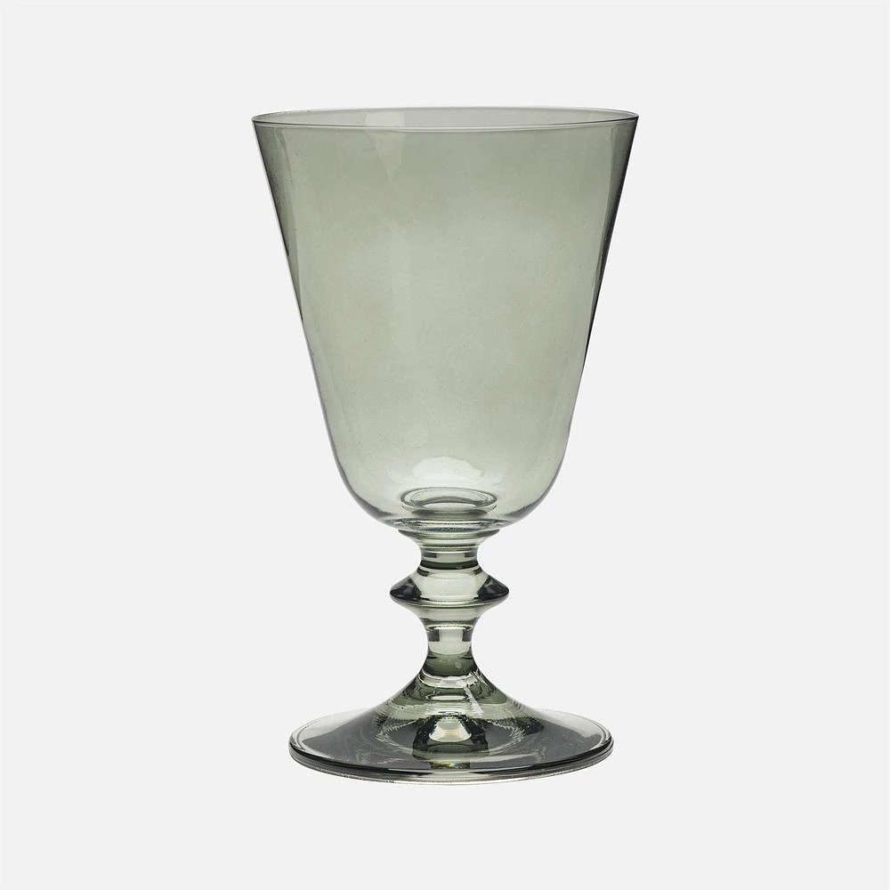 Bella Laurel Mist White Wine Glass by Bohemia